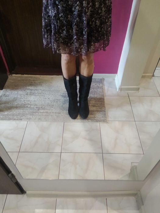 Kozaczki zamszowe 37