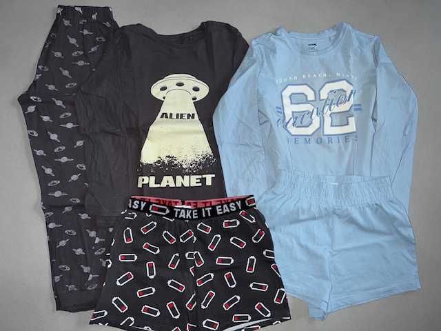 MEGA ZESTAW CIUSZKÓW dla chłopca r.146 , 28szt.