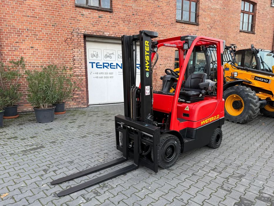 Hyster H2.0FTS  FV23% Stan Idealny Pozycjoner UDT Wolny Skok Po Serwisie 2000KG 3,3M