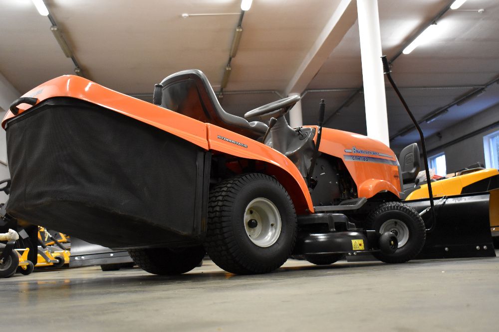 Traktorek kosiarka samojezdna Husqvarna z koszem  wybór , pług śnieżny