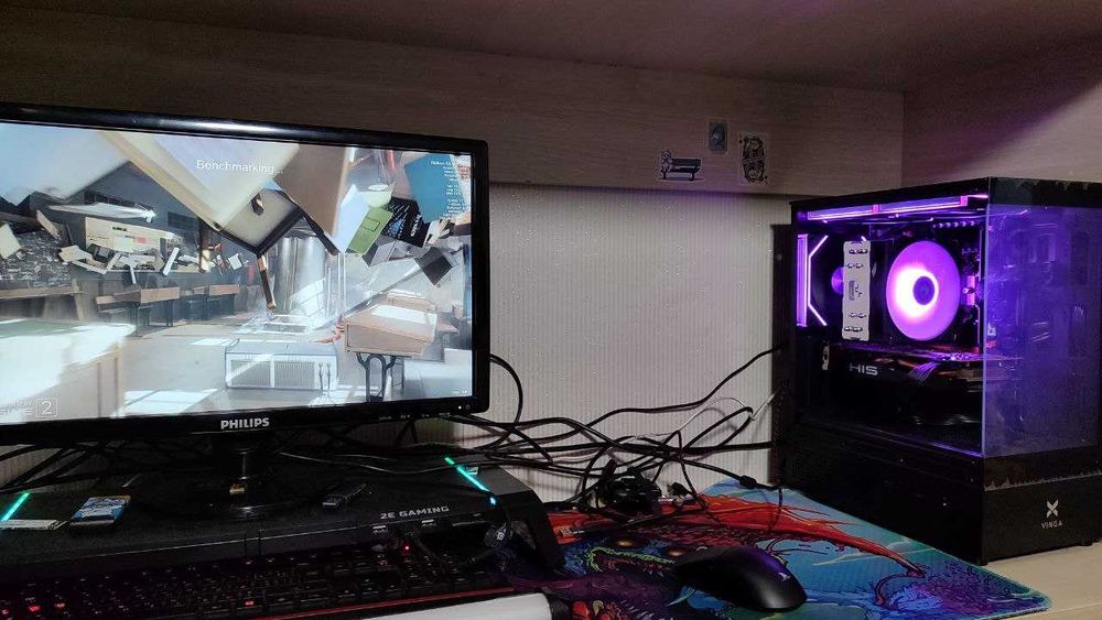 ПК RX570 4gb | Intel Xeon 2630v4 10/20| 16gb ddr4| ssd240gb | 1gb HDD