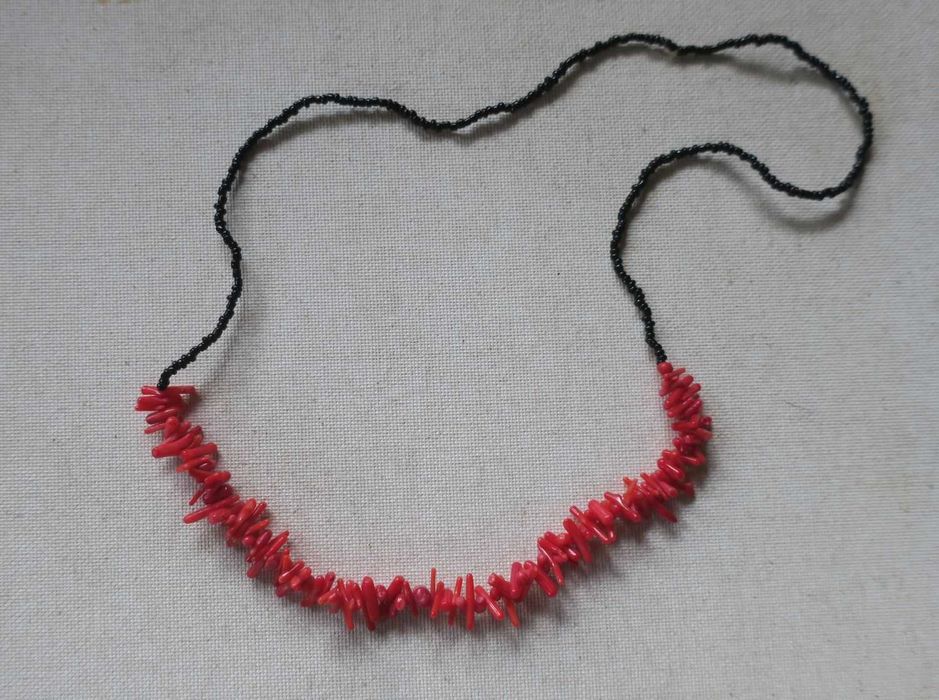 Czerwone korale 47 cm gałązki korale