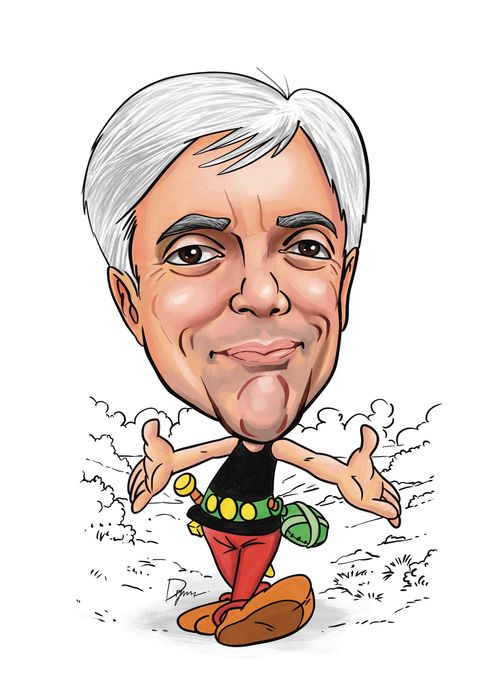 Desenho de Caricatura Cartoon a partir da sua foto