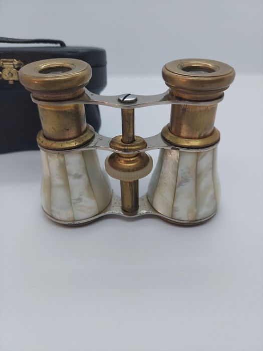 Binoculos Teatro Antigos CENTENARIOS madrepérola