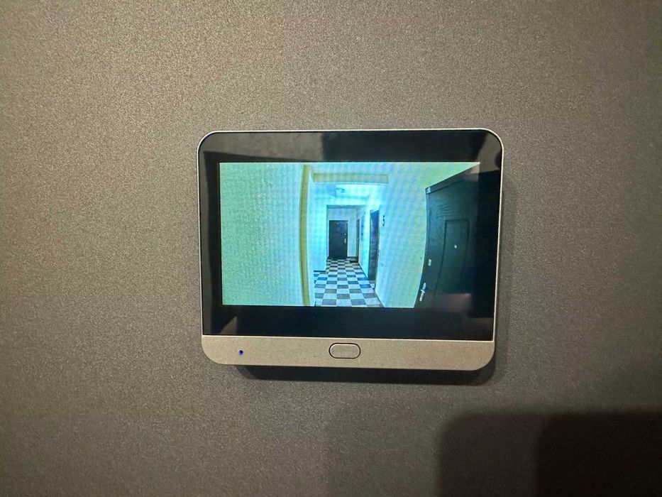 WiFi дверной глазок 3MP со звонком, камерой, детектором движения
