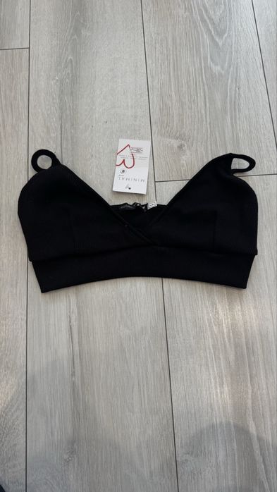 Топ ліф чорний розмір S