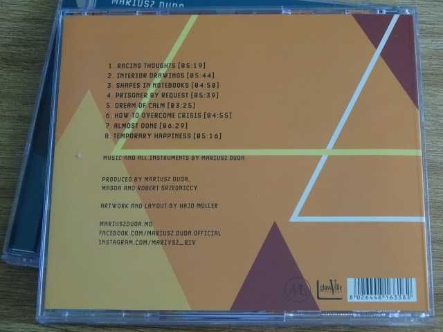 Mariusz Duda - Interior Drawings/Claustrophobic Universe (2CD) Riverside