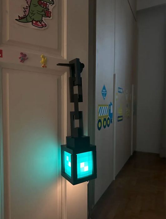 Світильник майнкрафт / Minecraft светильник