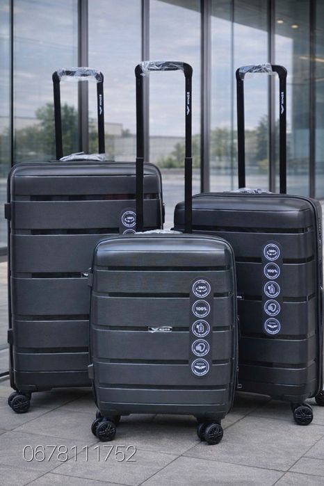 100% поліпропілен WINGS HWF02 Валізи чемодани ручна поклажа