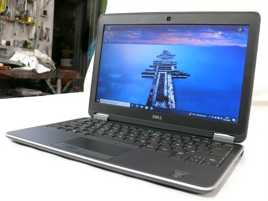 Dell E7240 SSD128/8 RAM Core i5  1366x768 12,5'' BIOS 2019r. dostęp bat. 2,5g YU