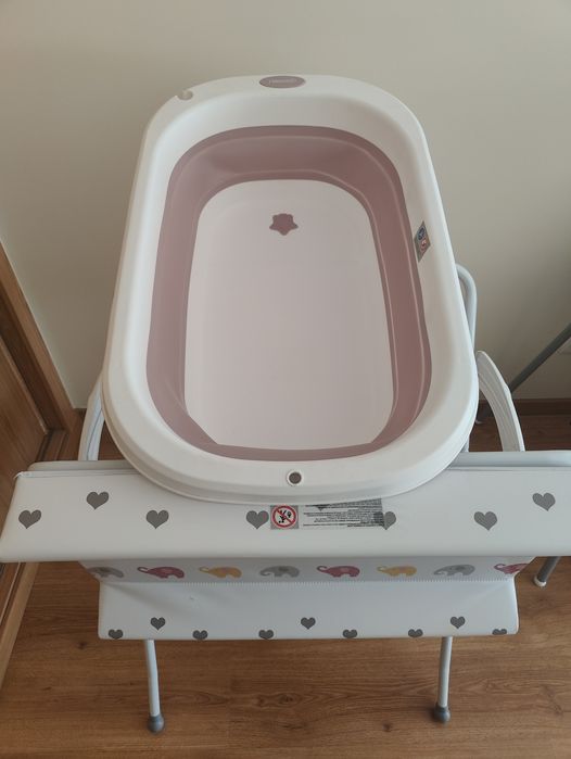 Banheira Dobrável CHIPOLINO Fiore Pink