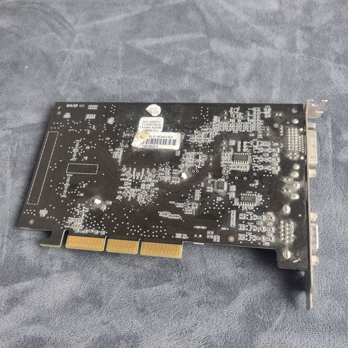 NVIDIA GeForce FX 5200 128MB DDR AGP 8X | SST-4020TV / P162