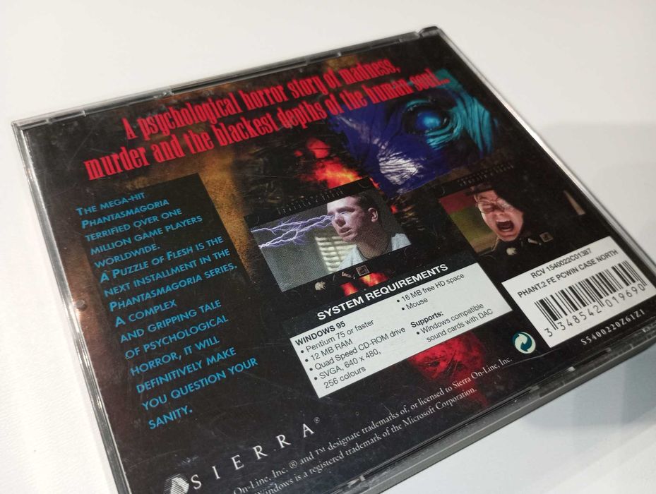 Phantasmagoria A Puzzle of Flesh PC CD ROM horror Roberta Williams