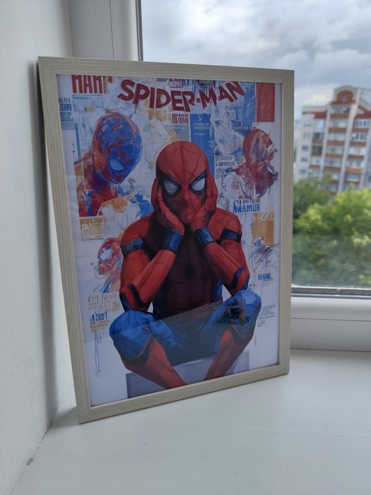 Постер А4 в рамці Spider Man, Doctor Doom