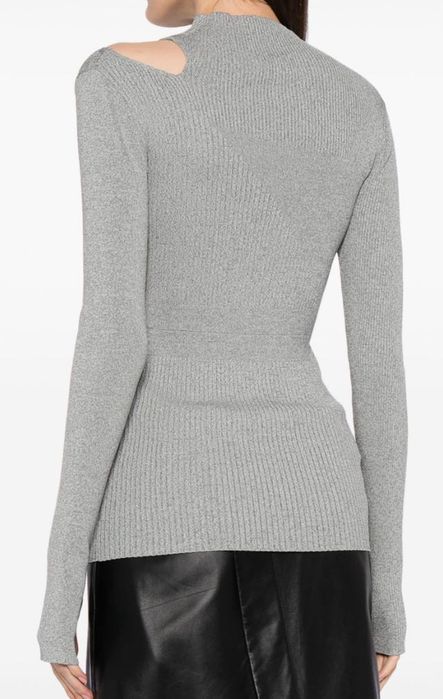 Calvin Klein Womenswear cienki sweter bluzka z  rozcięciem  XL/ XXL