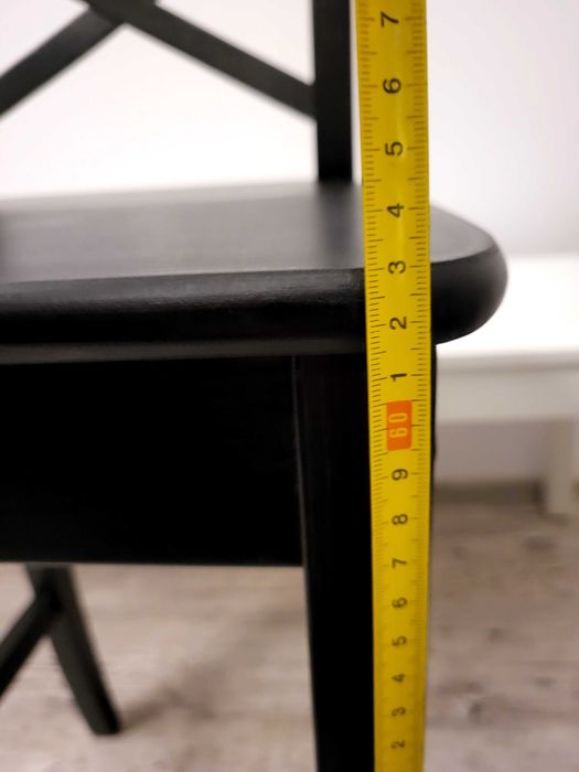 Hoker krzesło drewniane ikea