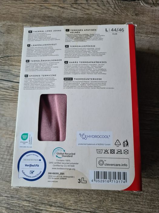Nowe getry legginsy termiczne na narty Esmara rozm L  (44)
