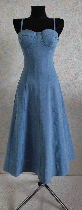 Трендовий сарафан з деніму від Gepur S