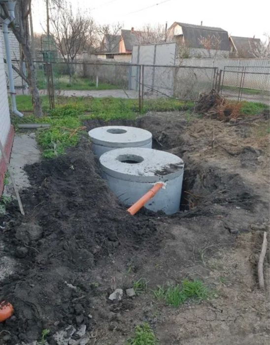 Септик «під ключ» Каналізація Дренаж Земельні роботи