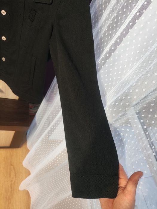 Męska gruba koszula jeansowa