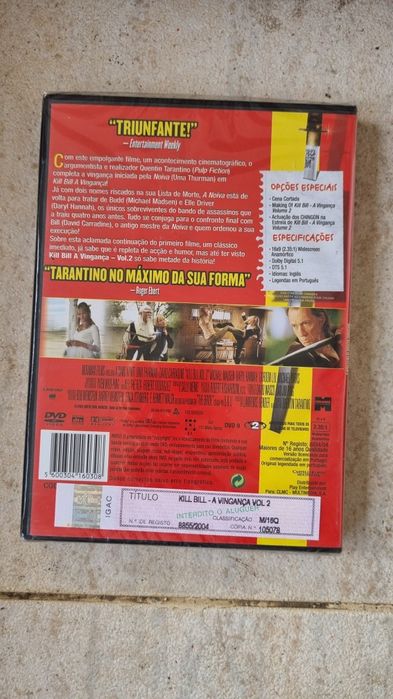 Dvd kill bill a vingança