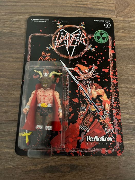 Conjunto 5 figuras Slayer ReAction - Novas e seladas