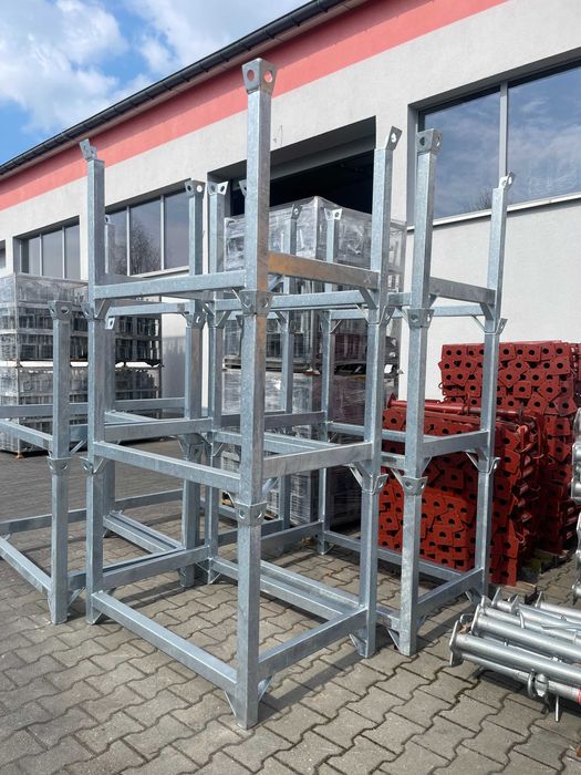Kosz do składowania stempli szalunków podpór paleta stojak RINGER