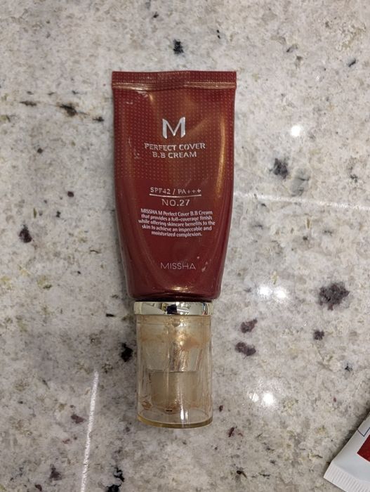 B.B cream cover Missha
