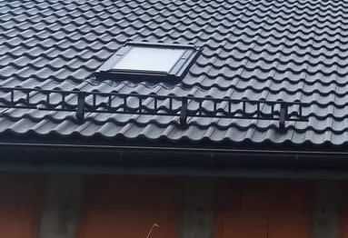 Płotek przeciwśniegowy 2m antracyt - płotki, drabinka śniegowa ŚLĄSK