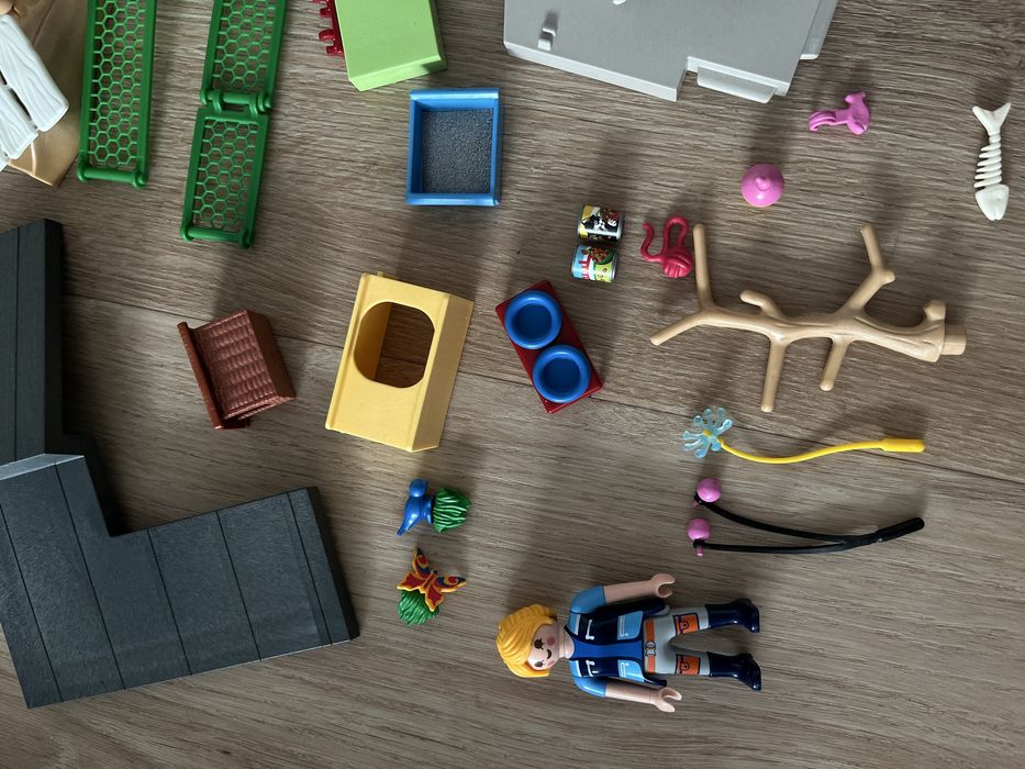 Klocki playmobil zestaw z kotkami
