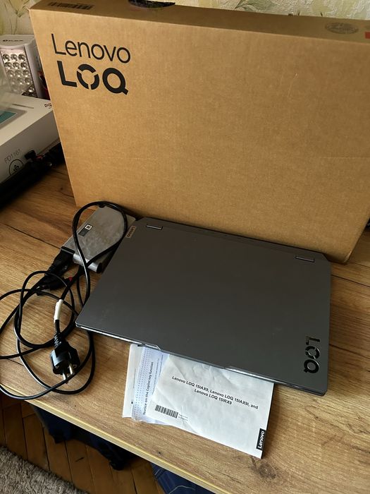 Новий ноутбук Lenovo LOQ grey