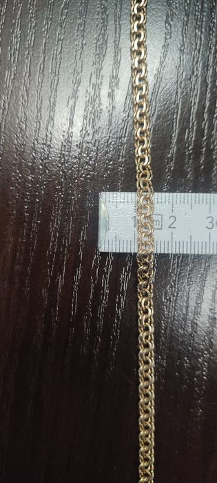 Złota bransoletka 585 garibaldi