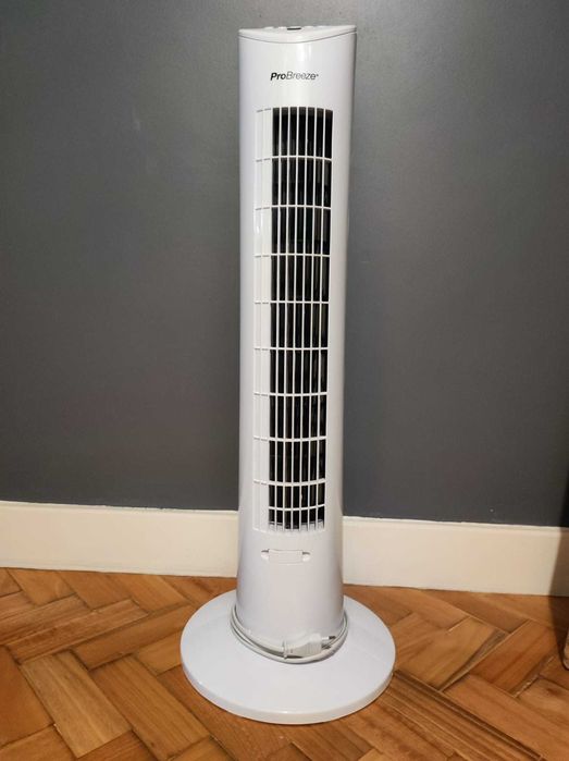 ProBreeze - Ventilador de Torre Oscilante de 30" - Branco *como NOVOS*