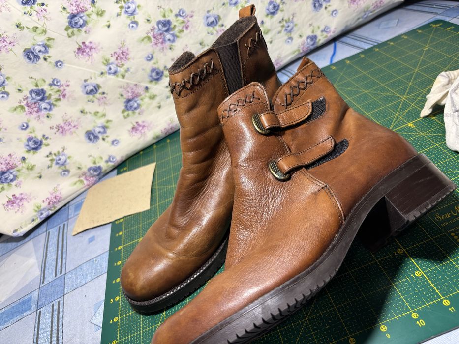 Черевички шкіряні