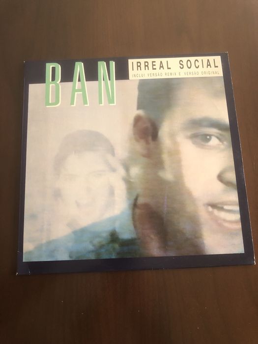 Disco vinil dos. Ban irreal social