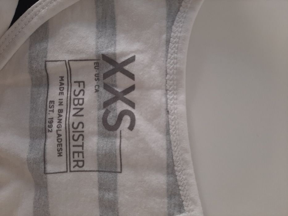 Top koszulka damska w paski  xxs