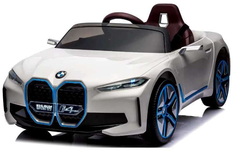 Auto na akumulator Autko dla dziecka BMW i4 Białe Pojazd Zabawka RATY!