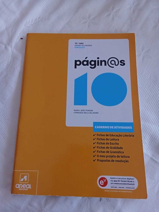 Cadernos atividades 10 ano línguas e humanidades