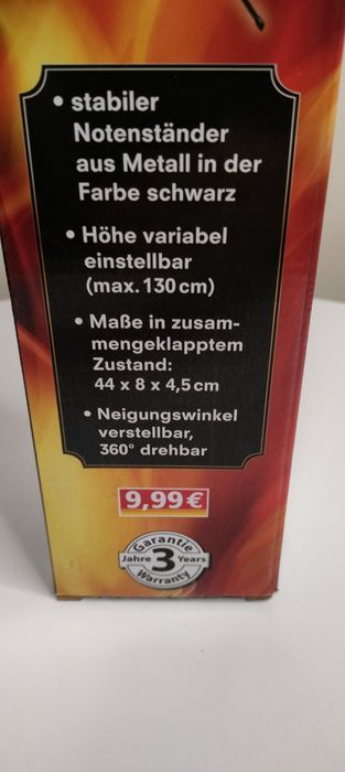 Stojak do nut 130cm