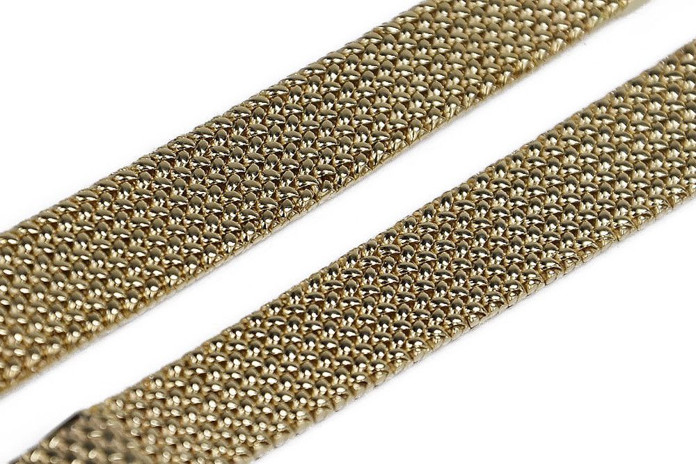Złota bransoleta 14k 585 do zegarka damskiego lbw003y-W17