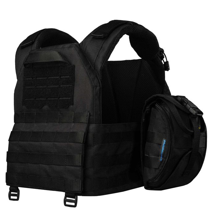 Плитоноска WARMOR GEN.3 PRO MAX черная + все подсумки!