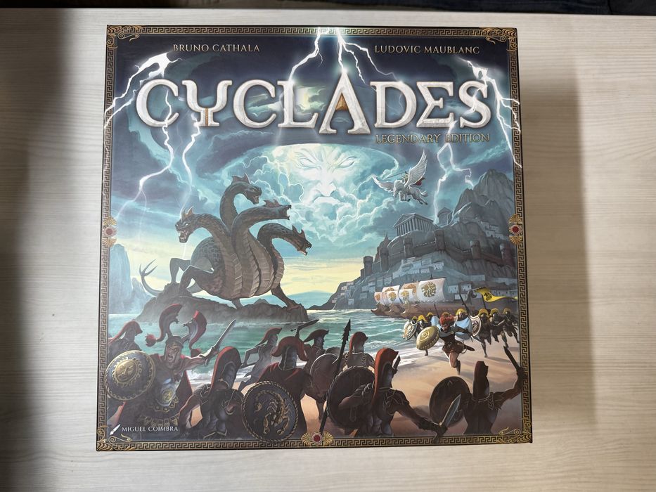 Cyclades Legendary Edition miniatures ENG
