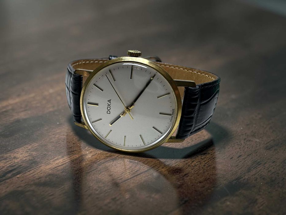 Zegarek DOXA Classic – Manual Winding – Gold Plated