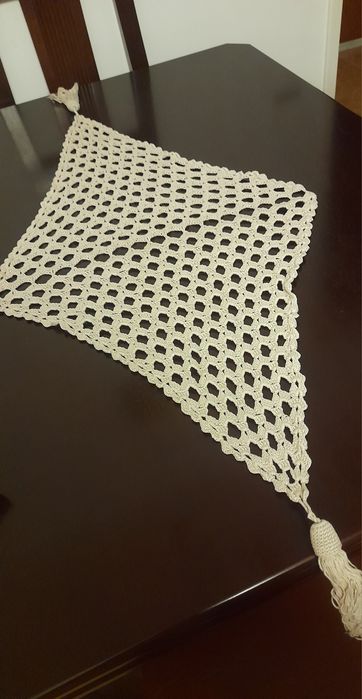 Conjunto de 3 naperons em croché