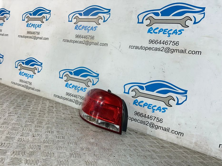 Farolim Tras Traseiro Esquerdo Original Audi A3 8P 8PA 3 Portas