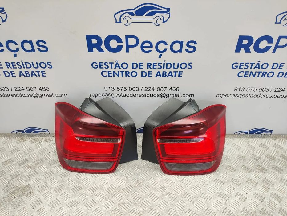 Farolins Tras Traseiros Esquerdo Direito Original LED BMW Serie 1 F20