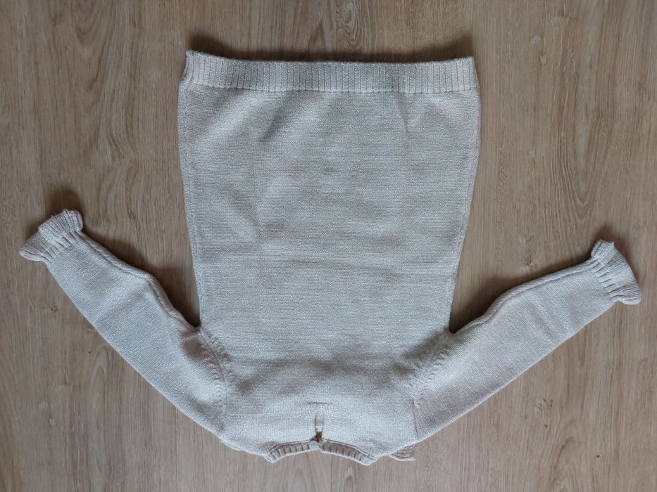 Vestido bege menina 12-18 meses