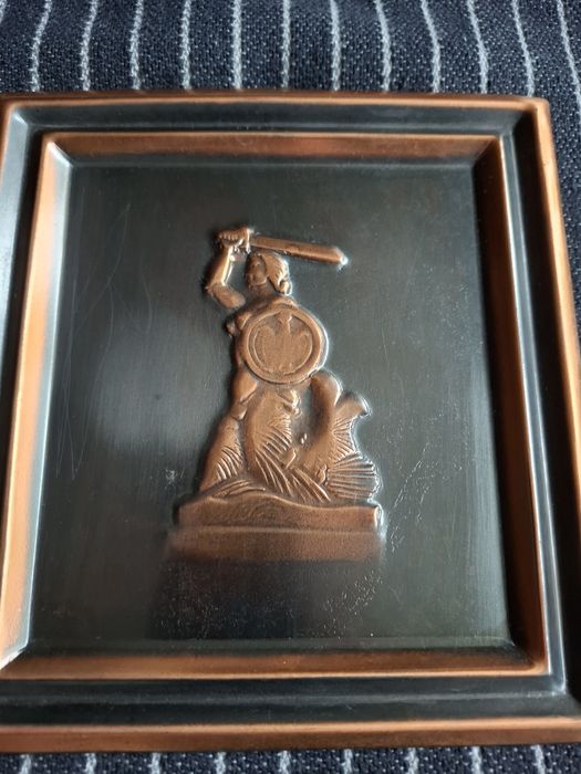 Obrazki miedziane, Syrenka Warszawska, Chopin, vintage