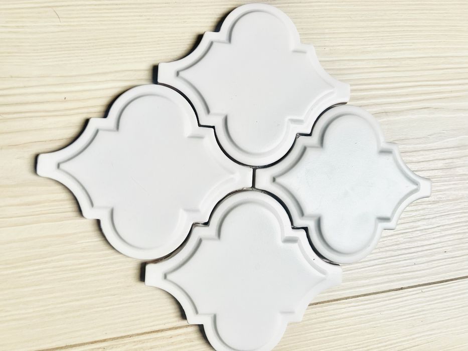 Mozaika Arabeska White Mat