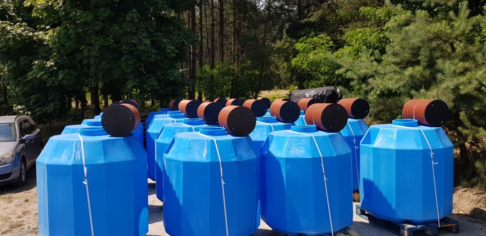 Szambo Zbiornik Deszczówka 1300L PRO-PLAST Beczka Działka ROD